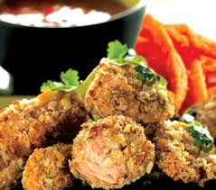 Salmon and sweet potato bites (5 bites)