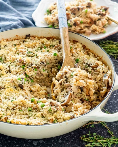 Turkey-Rice Casserole (1 portion)